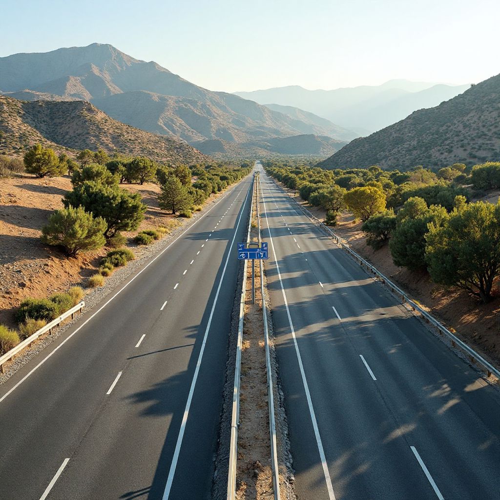 Corredor de carga en autopista de Córdoba